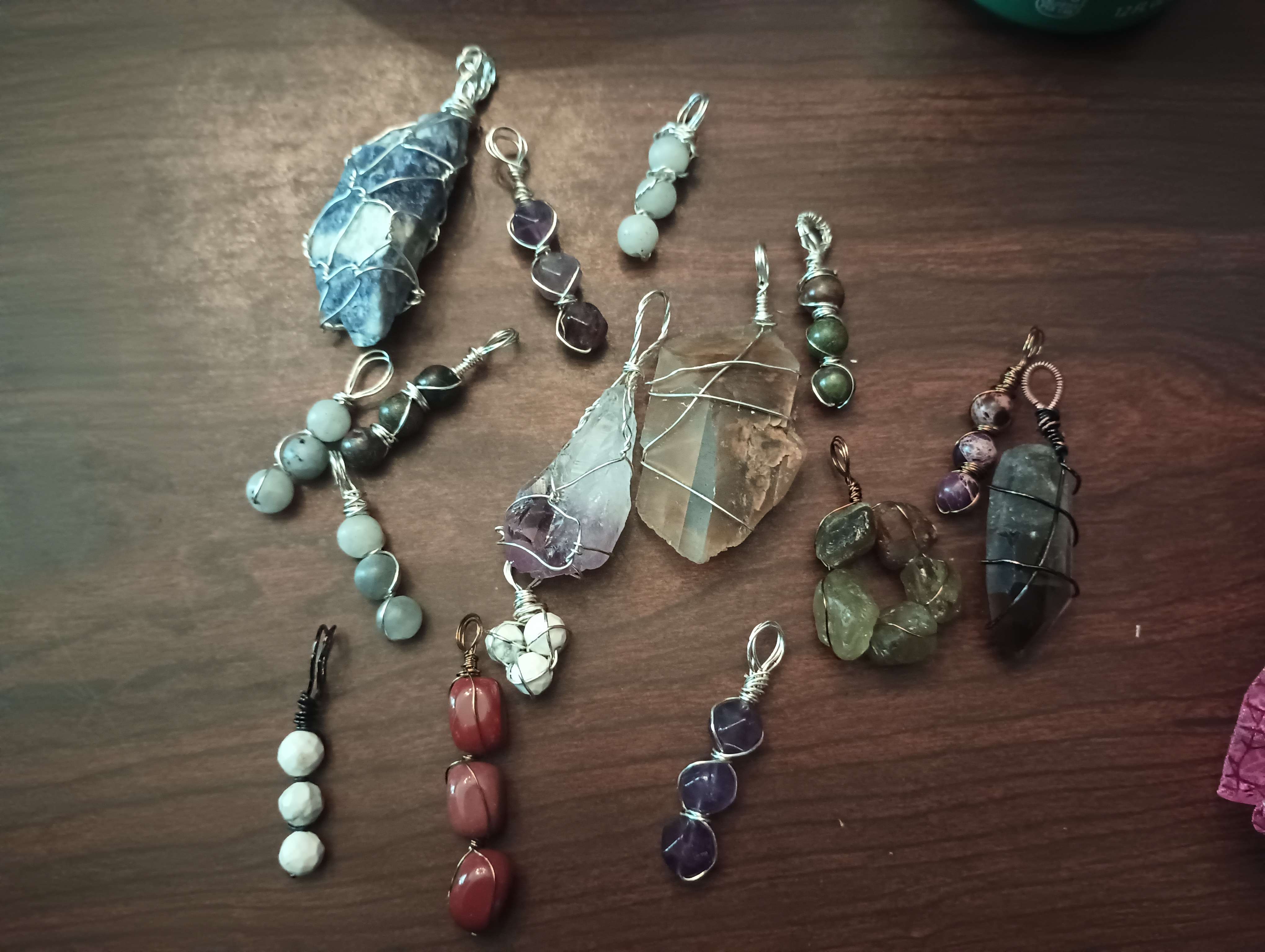 Assortment of pendents