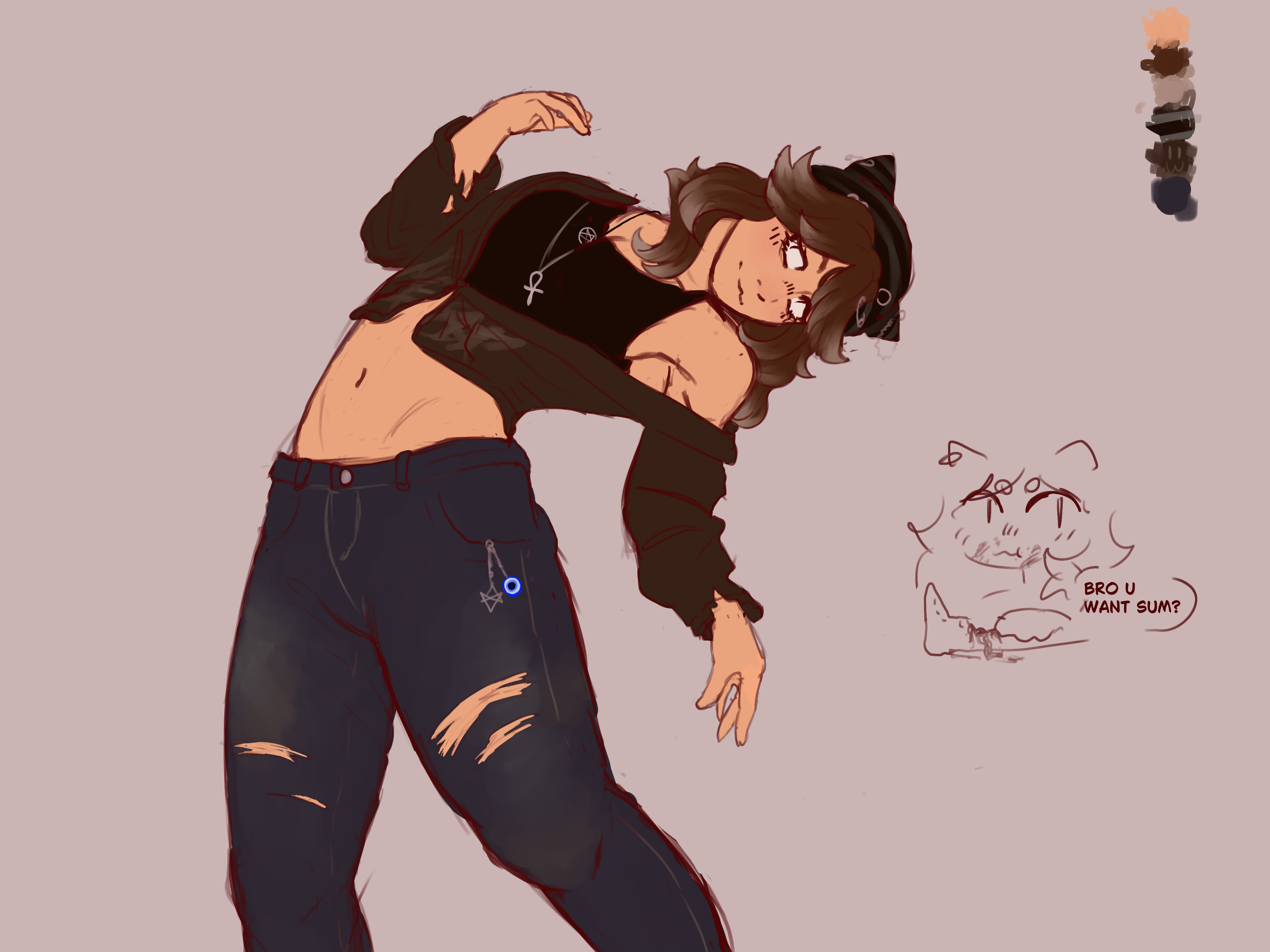 Character reference drawing